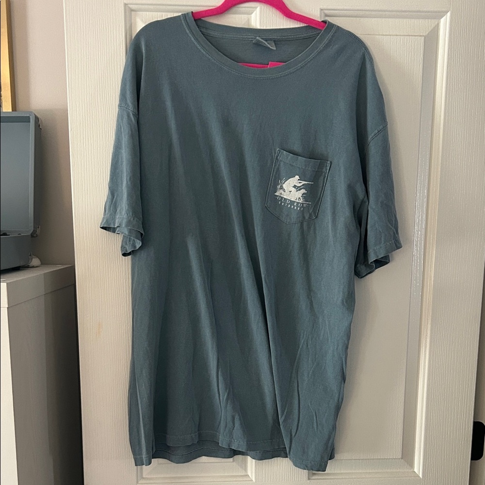 Men's Blue Graphic T-Shirt